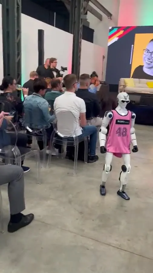 ROBOTio robots opening Forbes Next Big Thing in Brno